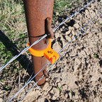 Pipe Insulators for Electric Fence