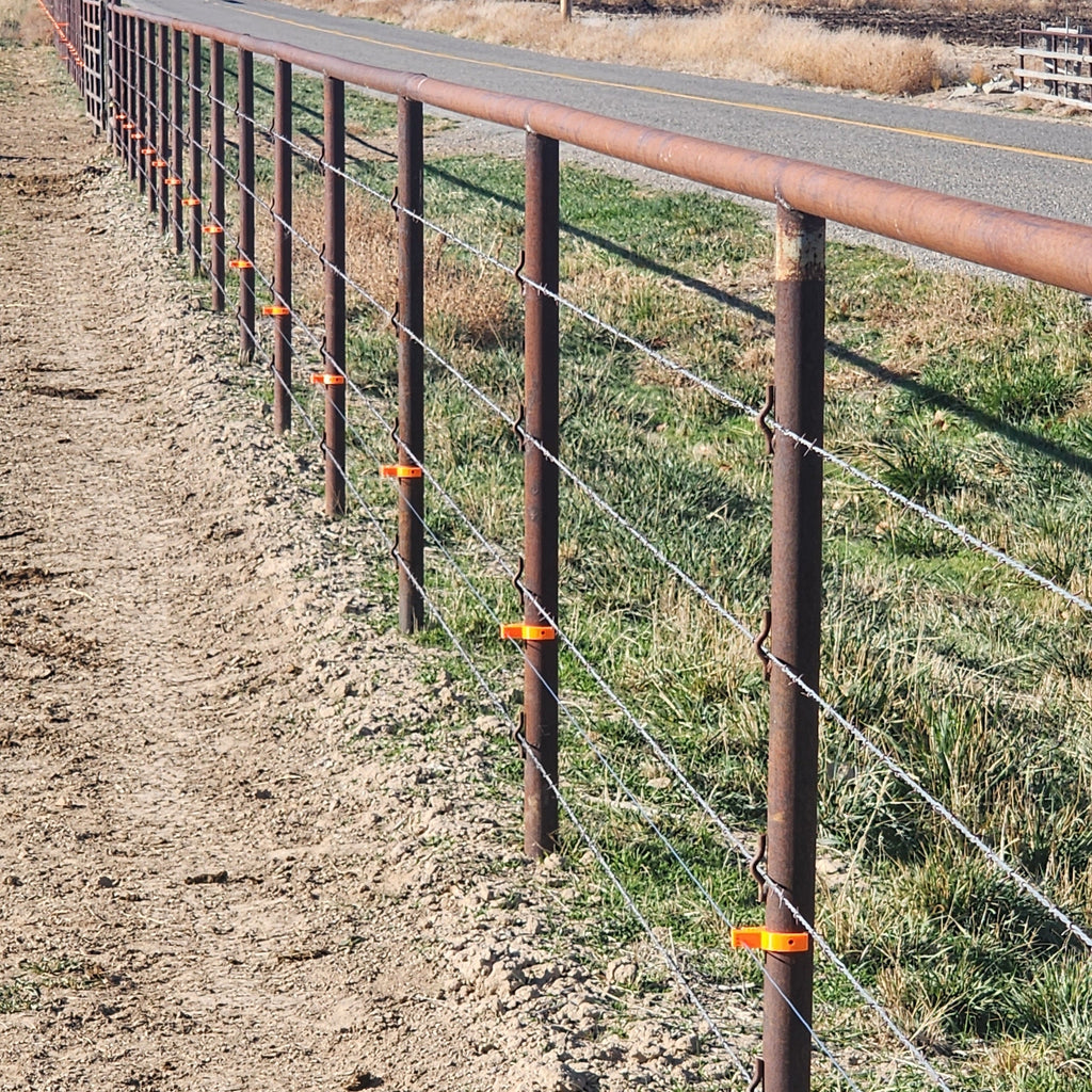 2-3/8" Pipe Fence Insulator - 30 pack