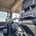 Head Rest Mounted Rifle Rack