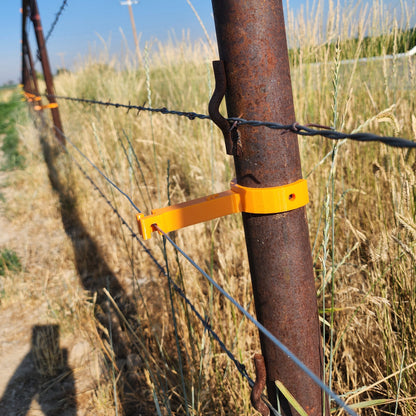 Extended Pipe Fence Insulators