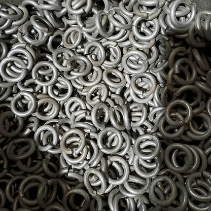 Weld-on Clips for Barbed Wire
