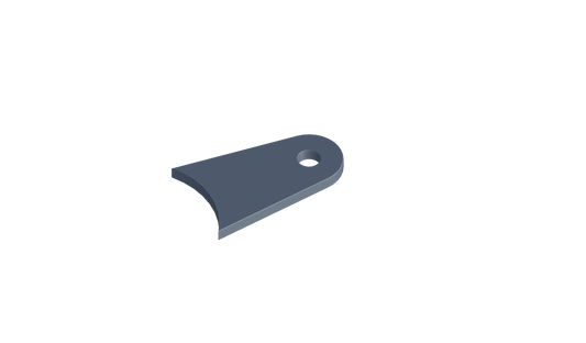 Weld on tab with a 5/16" hole