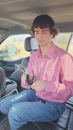 Head Rest Mounted Rifle Rack