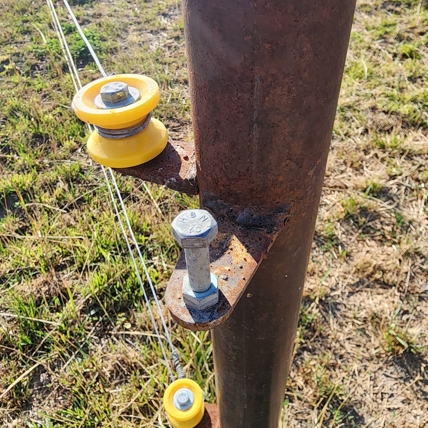 Weld on tab with a 5/16" hole